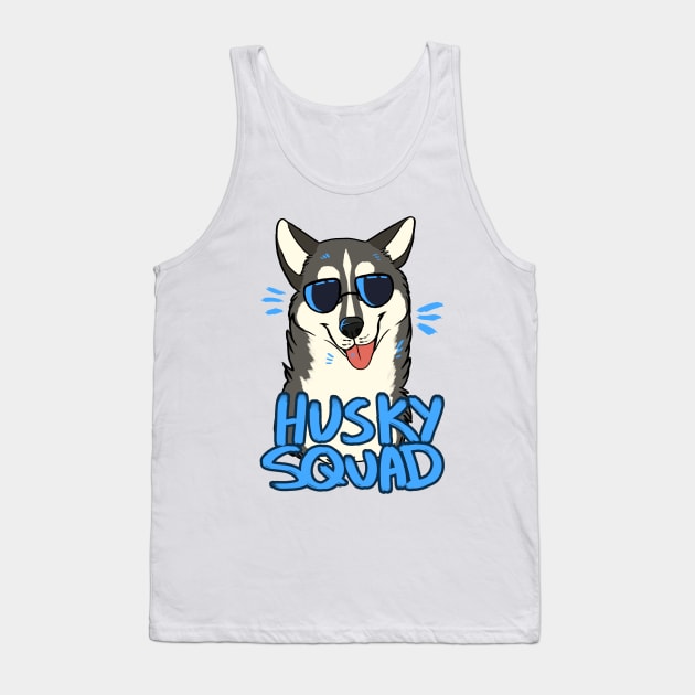 HUSKY SQUAD (gray) Tank Top by mexicanine